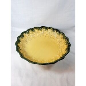 Hand Painted Italian Cabbageware Platter 14" – Made in Italy